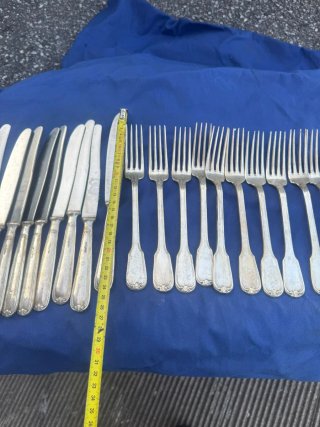 Set Posate Vintage Argento