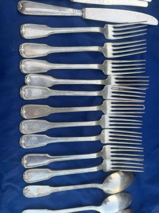 Set Posate Vintage Argento