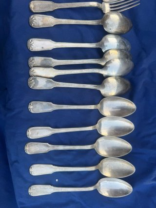 Set Posate Vintage Argento
