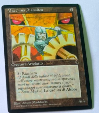 Lote 4 cartas Magic The Gathering Italianas