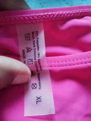 Bañador rosa chica