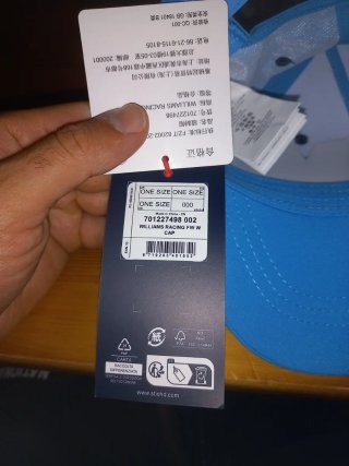 Gorra Puma Williams Racing Azul