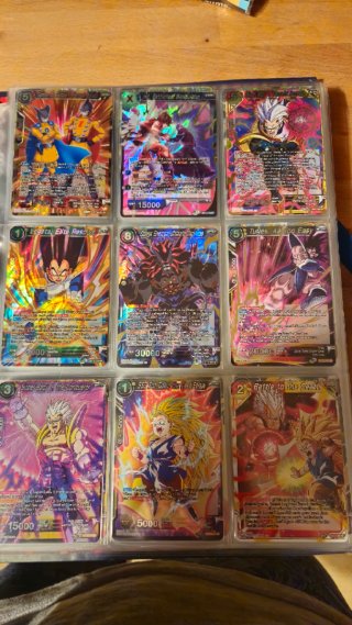 Álbum 135 Cartas Dragon Ball Super Card Game