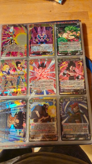 Álbum 135 Cartas Dragon Ball Super Card Game
