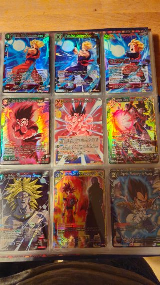 Álbum 135 Cartas Dragon Ball Super Card Game