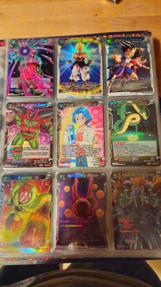 Álbum 135 Cartas Dragon Ball Super Card Game