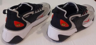 Zapatillas Nike Zoom 2K Gris/Rojo