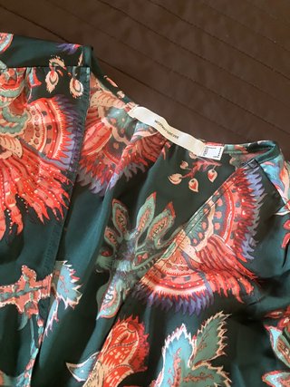 Body blusa Woman Secret estampado floral T.M