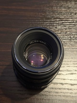 Helios 44-2 58mm + Adaptador Pholsy M42-L