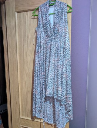 Vestido estampado animal print