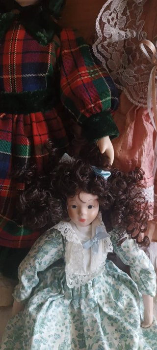3 Bambole in Ceramica