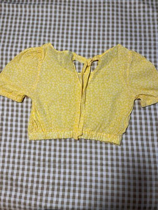 Conjunto H&M Falda y Blusa Estampado Floral