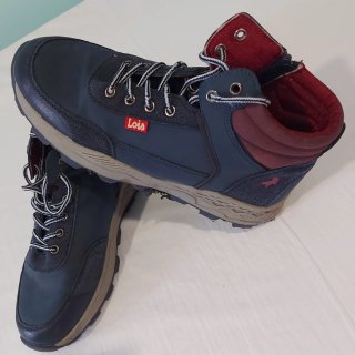 Botas Lois Talla 39 Azul/Rojo