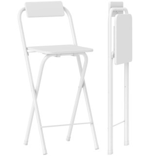 2 Taburetes Altos Blancos