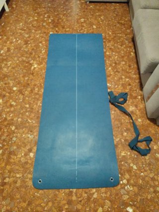Esterilla Yoga Nyamba Decathlon Azul