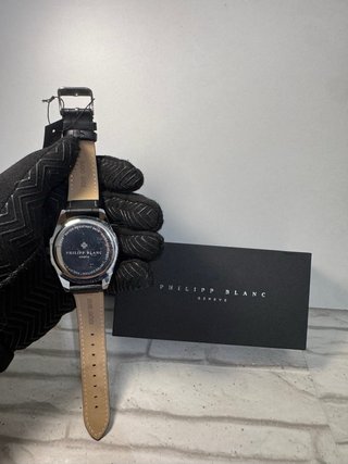 Reloj Philipp Blanc Azul y Plateado