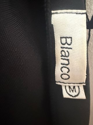 Vestido flecos negro años 90