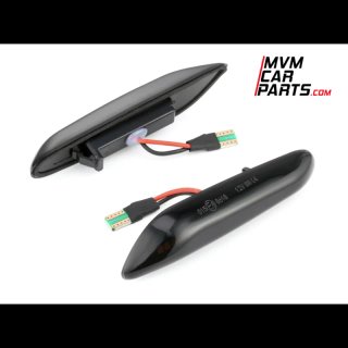 Intermitentes Led Dinámicos para BMW Cristal Negro