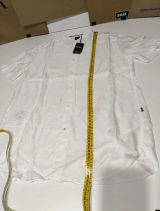 Camisa BOSS Blanca Hombre 100% Lyocell