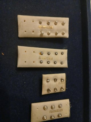 Pendientes Plata Ley Surtidos.precio 2€ par