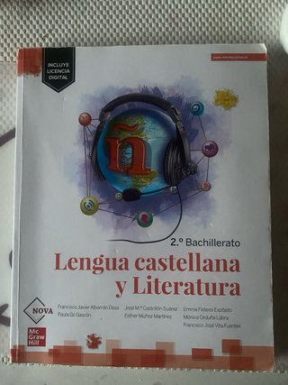 Lengua castellana y Literatura 2.º Bachillerato...