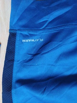 Sudadera Reebok Hombre Azul y Negra