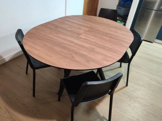 Mesa Comedor Extensible Cantábrico 120cm