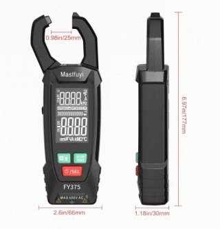 Multimetro Digitale Mastfuyi FY375 T-RMS