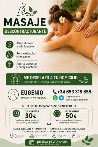 MASAJISTA PROFESIONAL