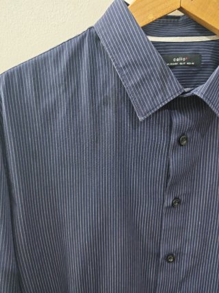 Camisa de hombre manga larga XL celio