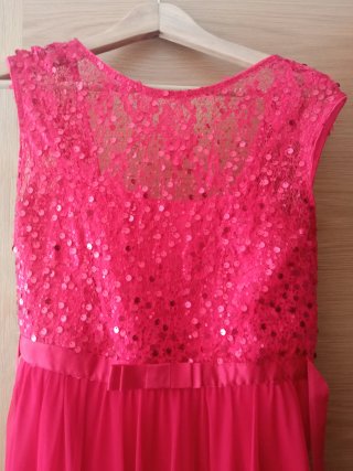 Vestido fiesta rojo