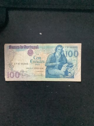Lote variado Billetes Escudos Portugal