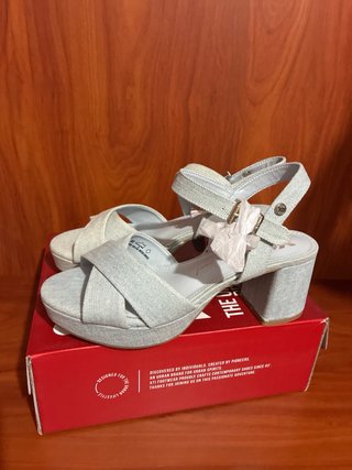 Sandalias Xti Denim Tacon Plataforma