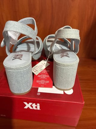 Sandalias Xti Denim Tacon Plataforma