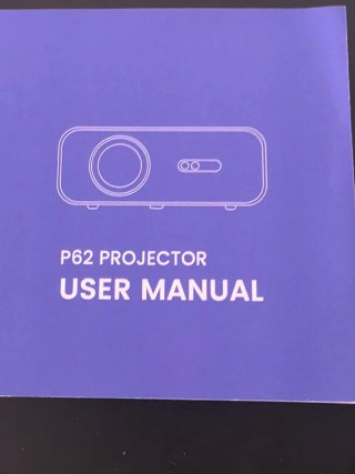 Proyector Portátil Negro y Gris