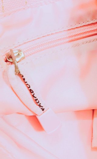 Borsa in tela rosa Monella Vagabonda vintage Y2K