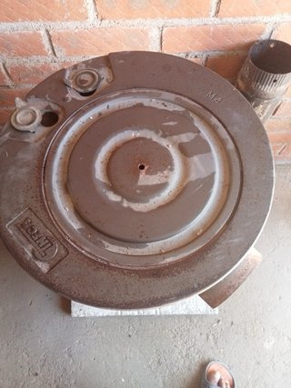 Estufa leña + Tubos Salida