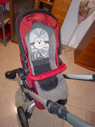 Carrito Jane Rider con silla de coche