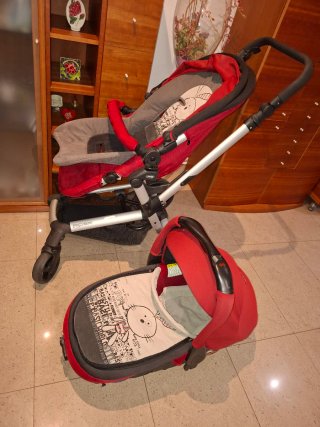 Carrito Jane Rider con silla de coche