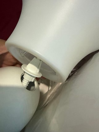 Lámpara colgante IKEA MELODI blanca. Nueva