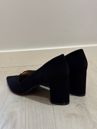 MASCARÓ zapatos tacón negro mujer 40 como nuevos