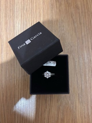 Anillo Fina Garcia Plata