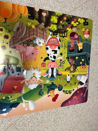 Puzzle infantil granja 20 piezas