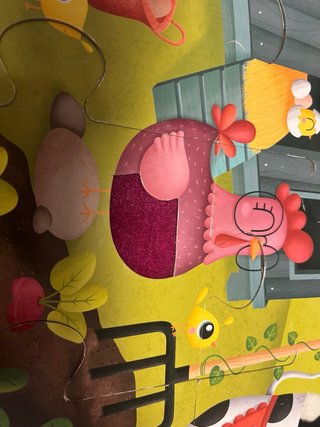 Puzzle infantil granja 20 piezas