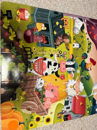 Puzzle infantil granja 20 piezas
