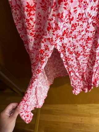 Vestido floral Stradivarius