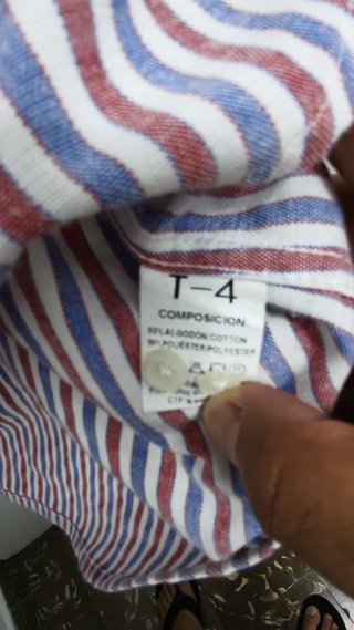 Camisa Polo Horse Rayas Azul y Rojo