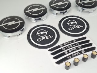Kit 14 pezzi accessori Opel (borchie 60mm)