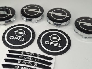 Kit 14 pezzi accessori Opel (borchie 60mm)