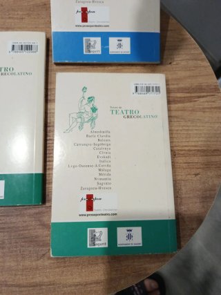 Libro texto grecolatino 3 libros